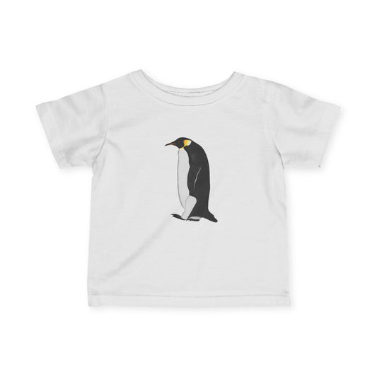 Süßes Pinguin Vogel Tiermotiv T-Shirt für Babys und Kleinkinder