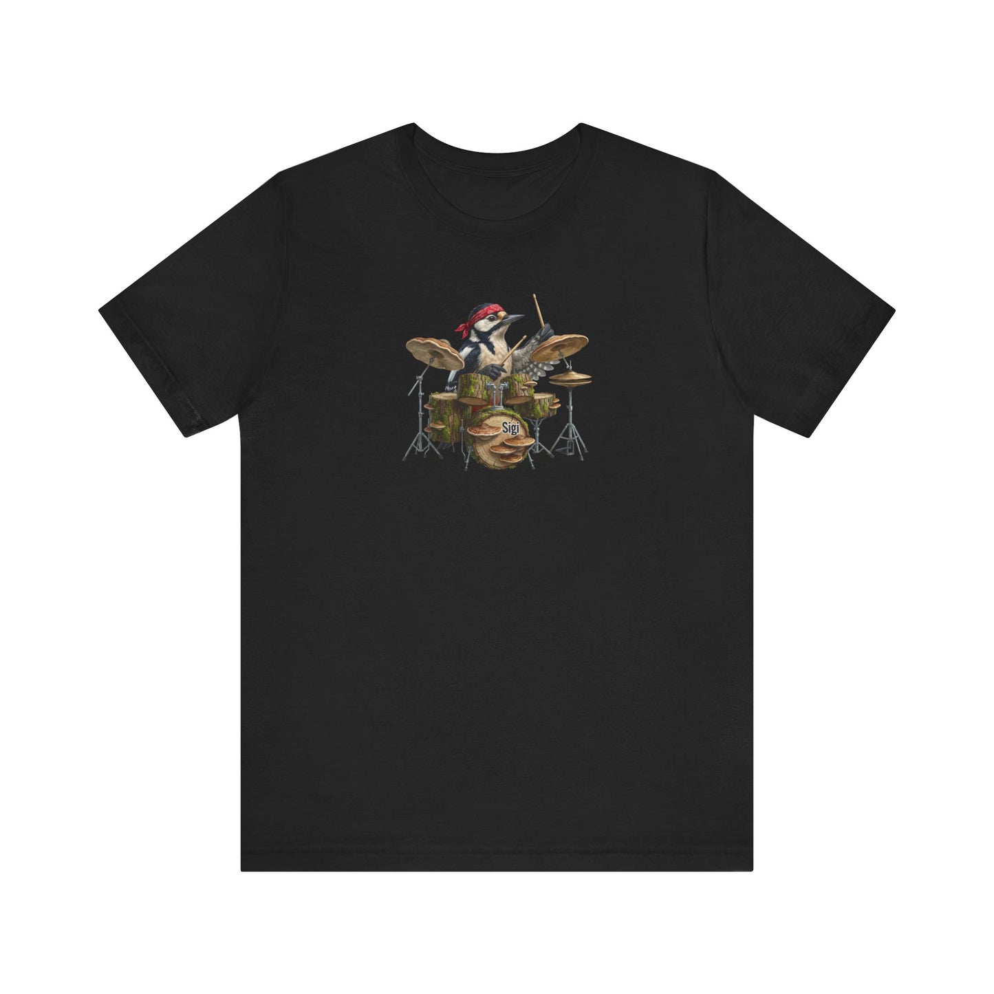 Sigi Specht (Drums) – Offizielles Die Gartenvögel Premium T-Shirt