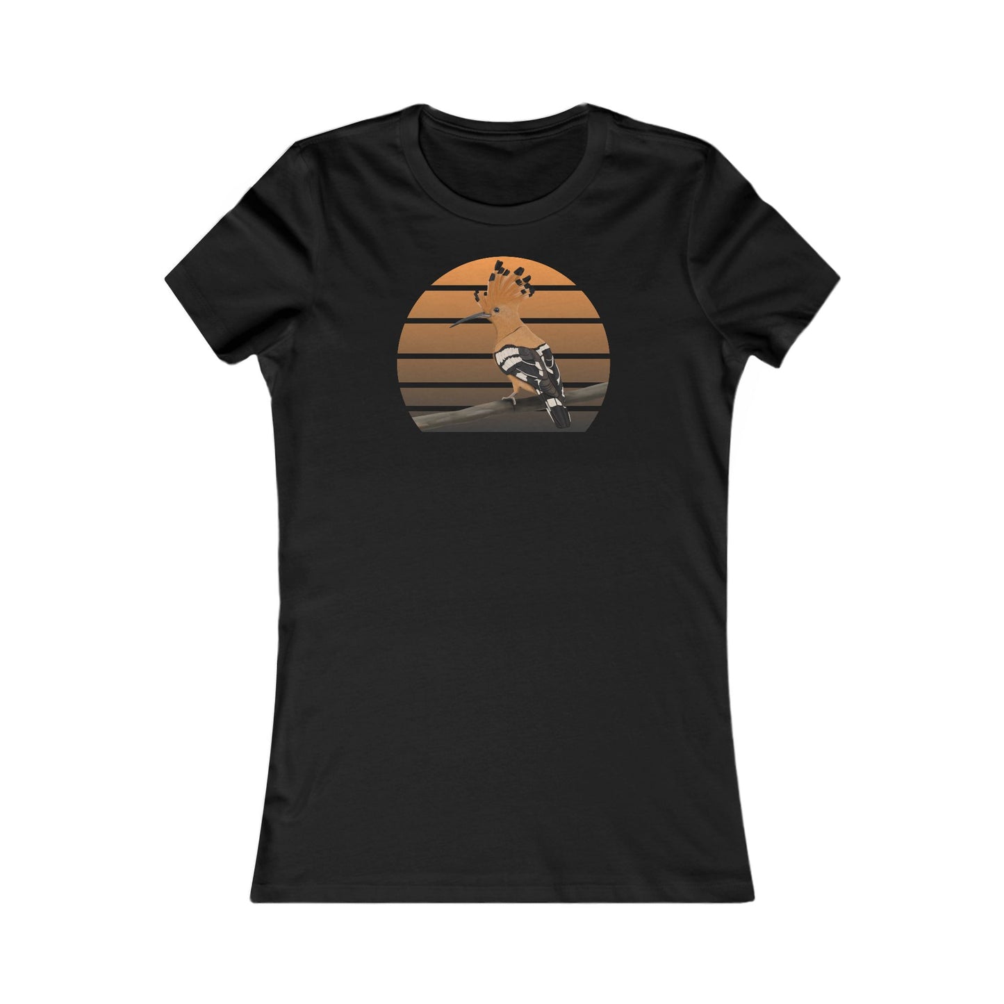 Wiedehopf Vogel T-Shirt für Frauen Vogelfreunde und Vogelbeobachter