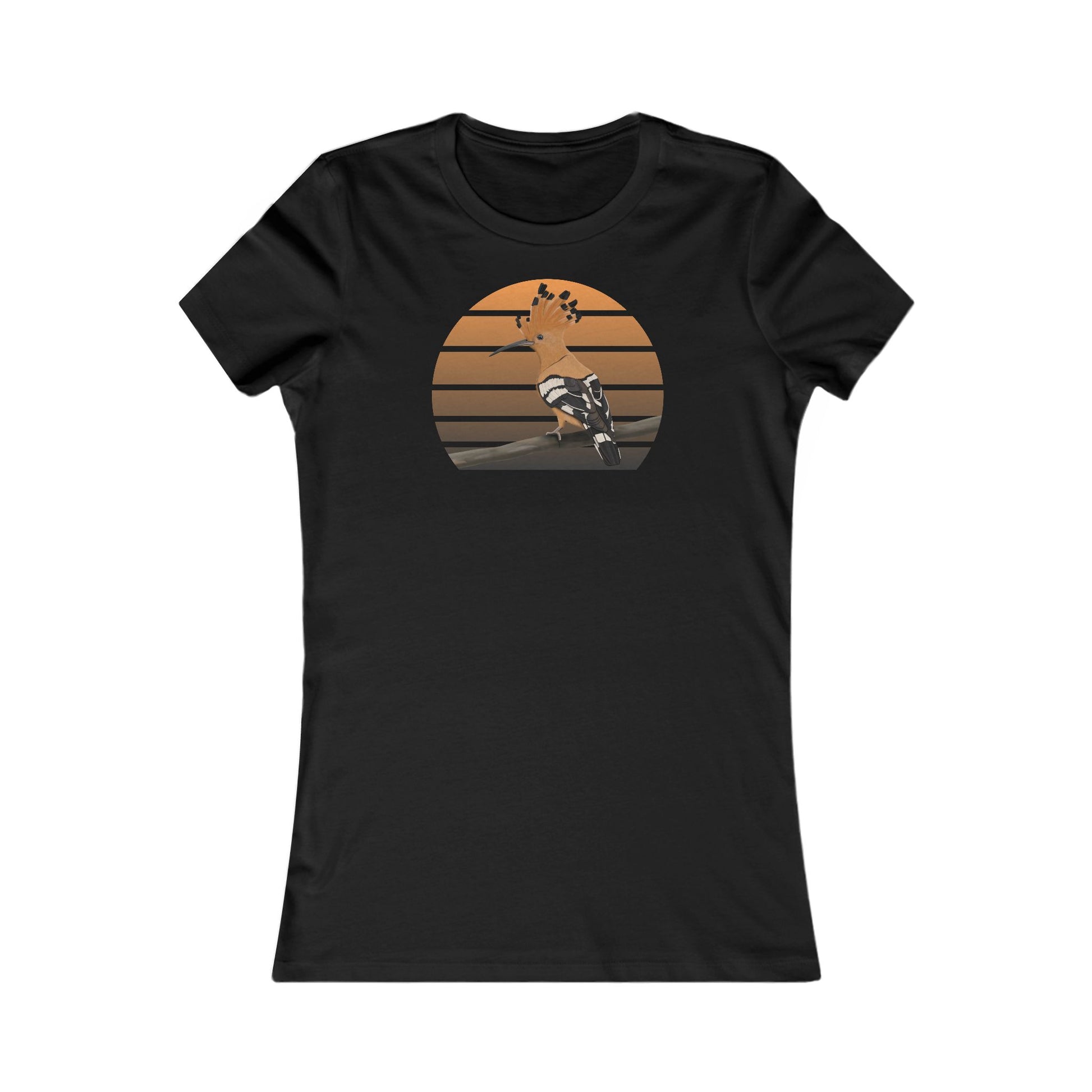 Wiedehopf Vogel T-Shirt für Frauen Vogelfreunde und Vogelbeobachter