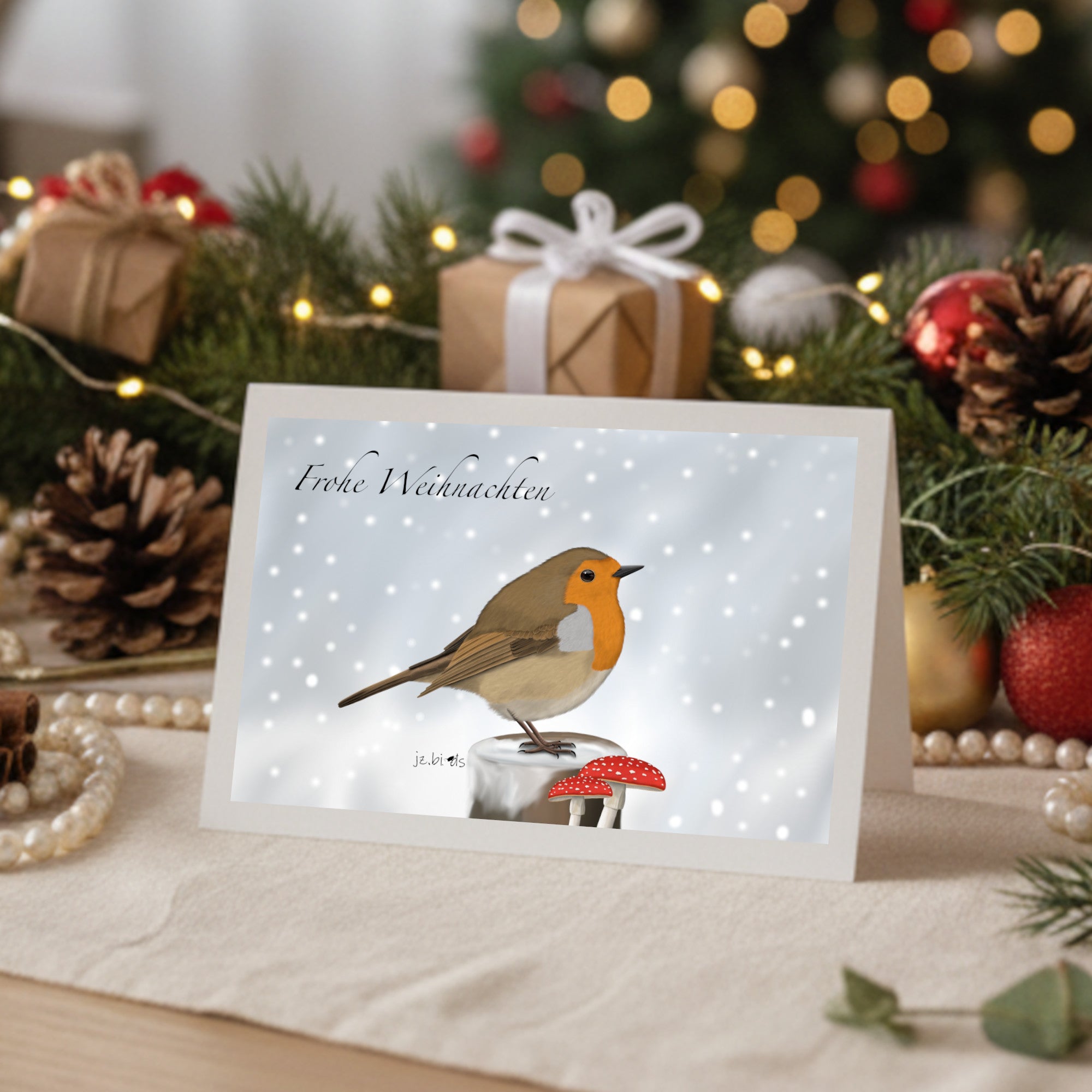 weihnachtskarte_mit_rotkehlchen_vogelmotiv